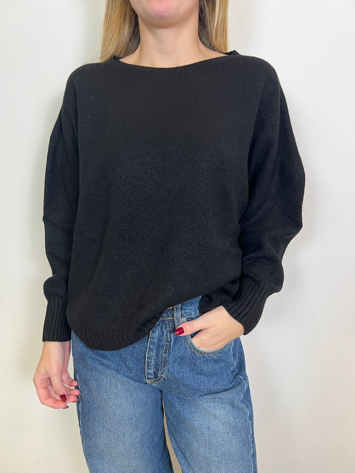 Maglia girocollo over - Haveone