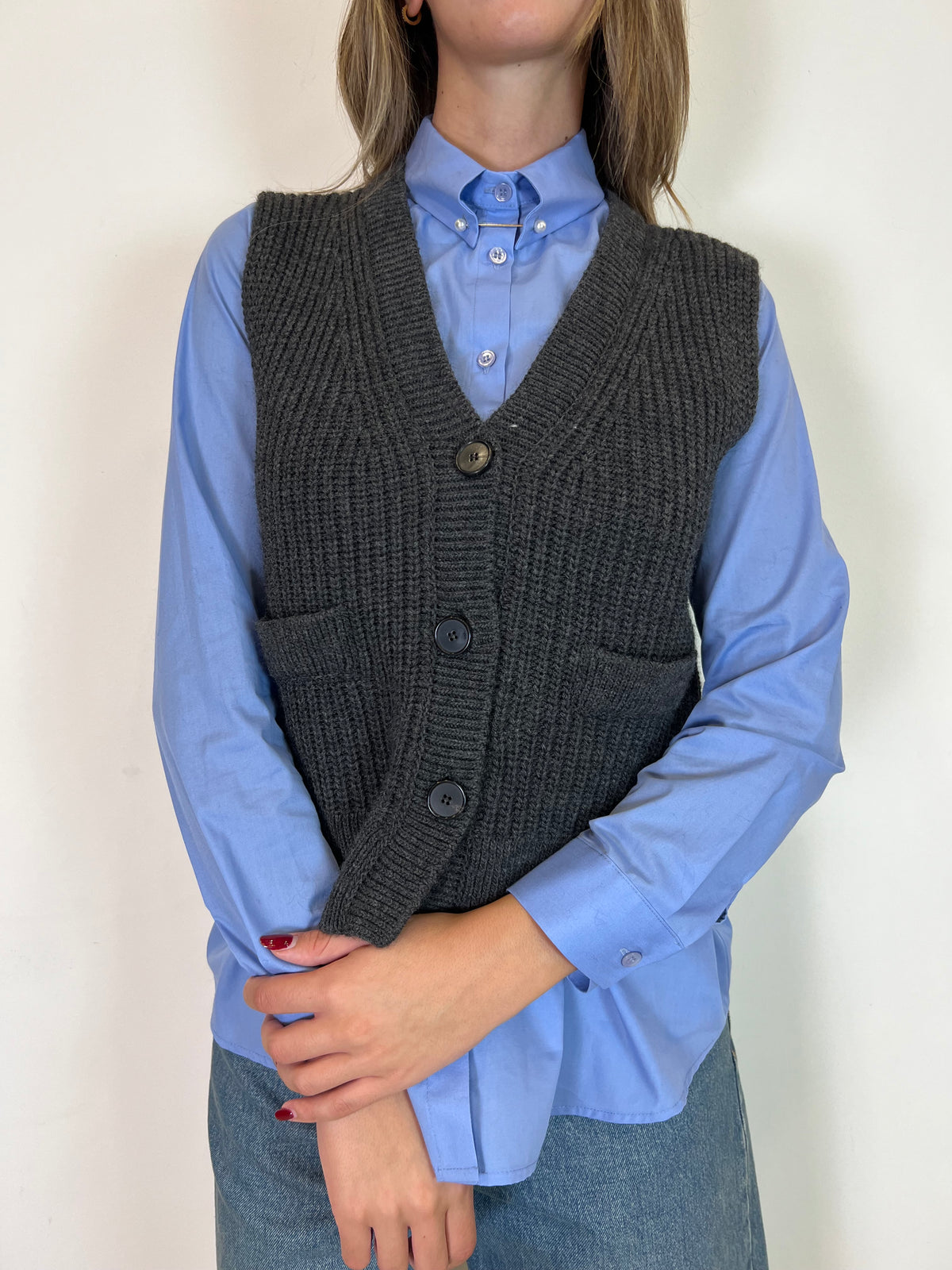 Gilet tre bottoni - Vicolo