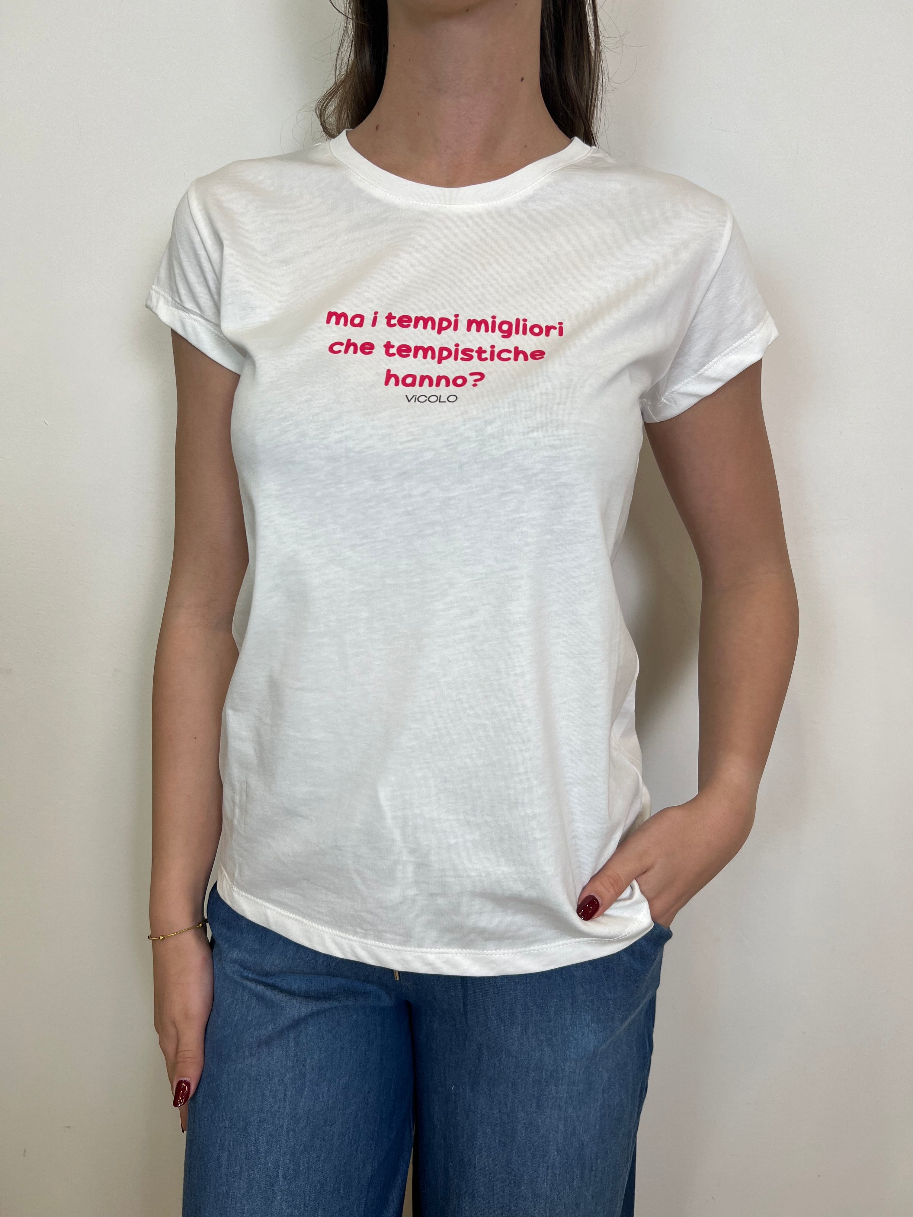 T-shirt tempi migliori - Vicolo