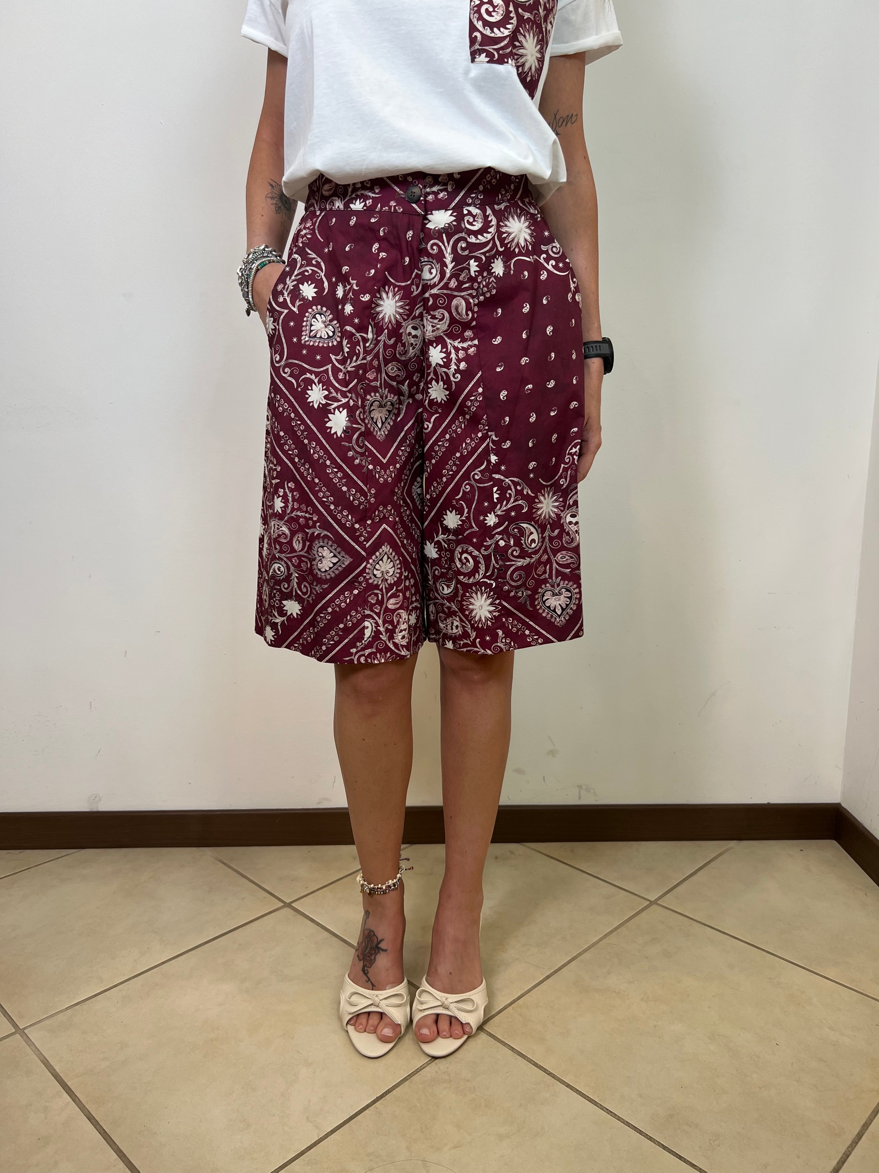 Bermuda stampa bandana India - Tensione In