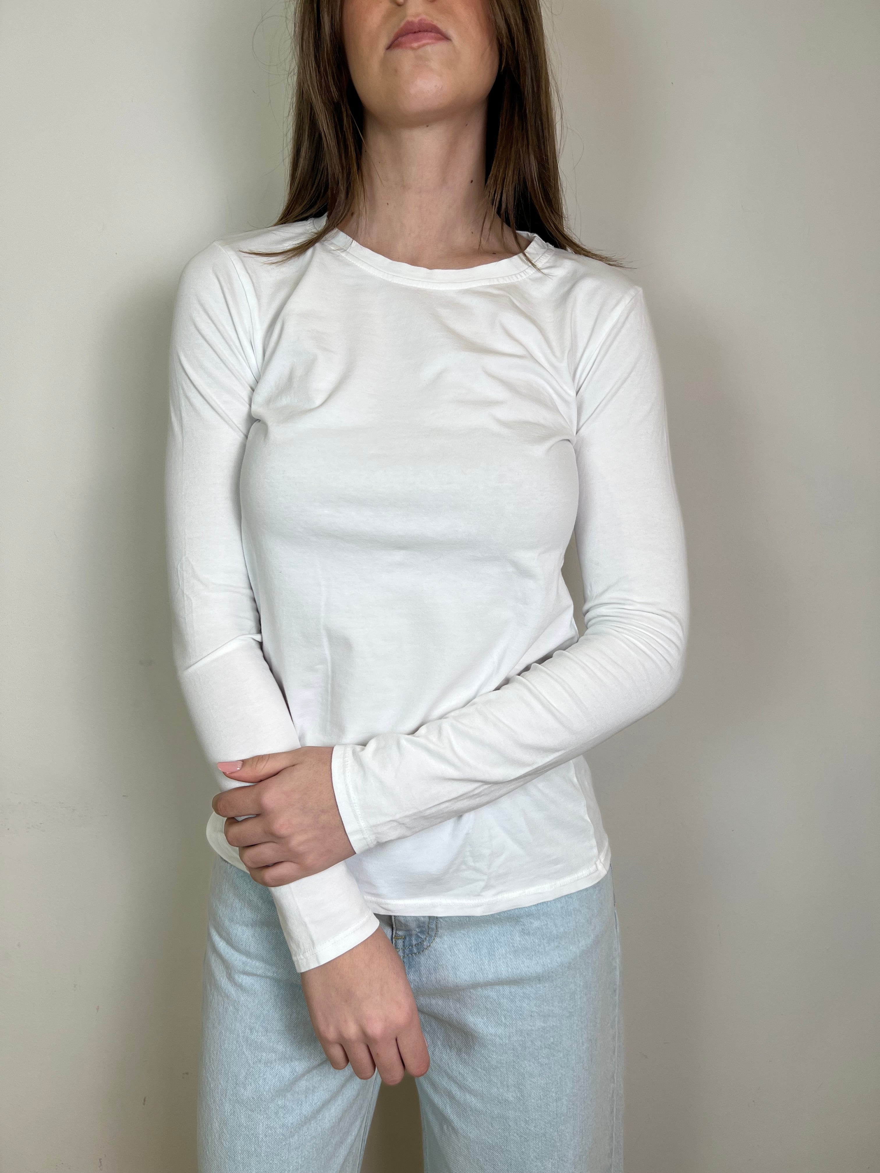 T-shirt manica lunga slim - Haveone