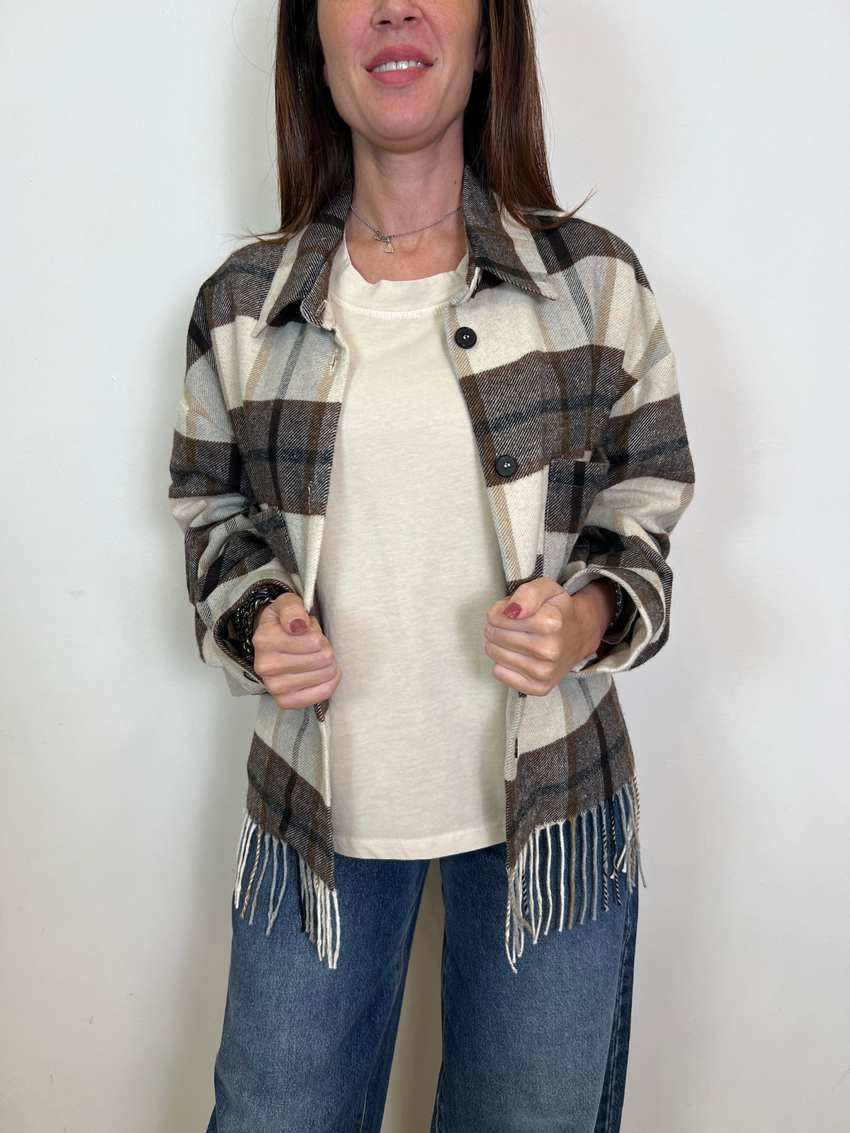 Camicia check lana - Vicolo