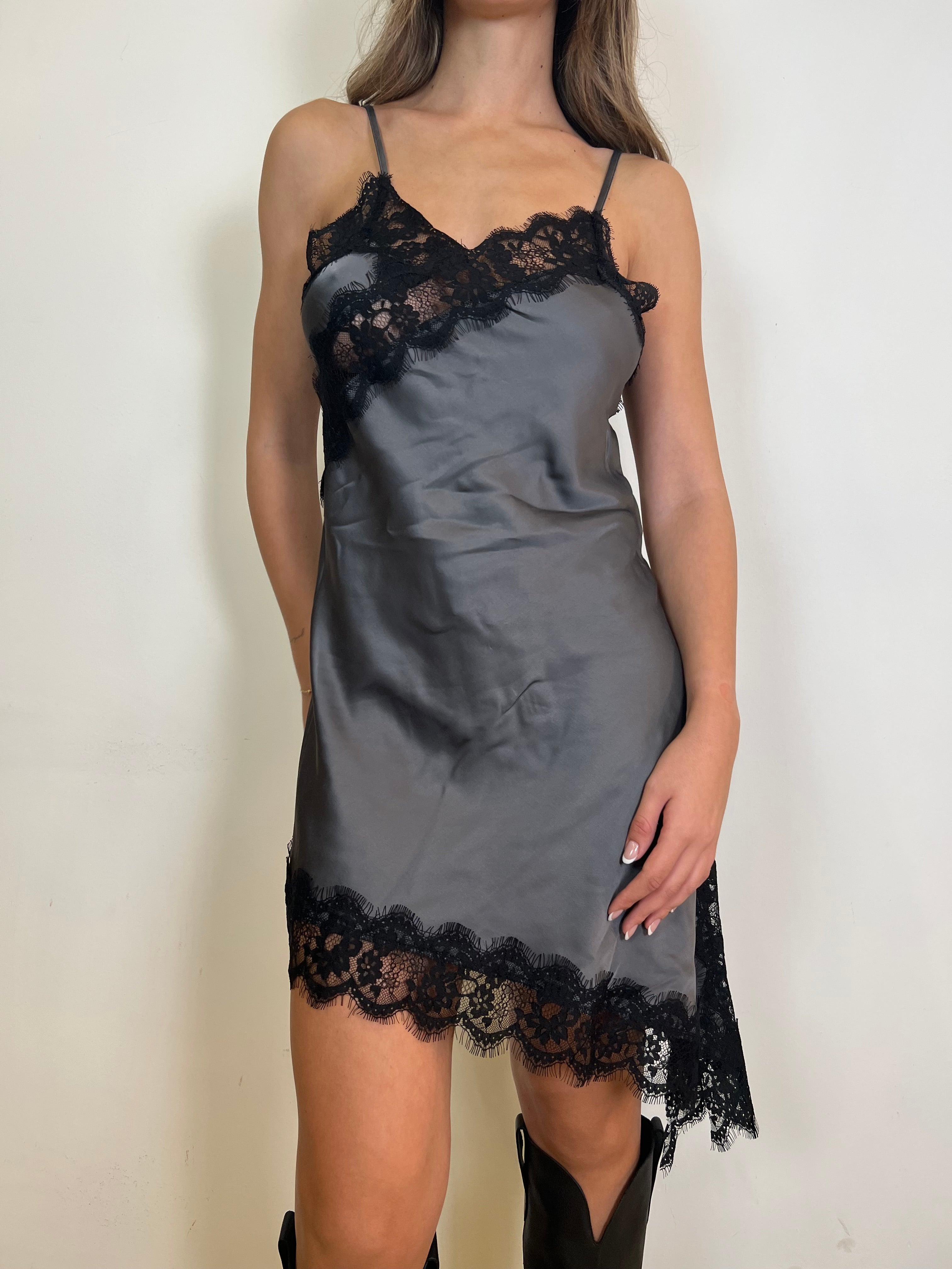 Abito lingerie asimmetrico - Vicolo