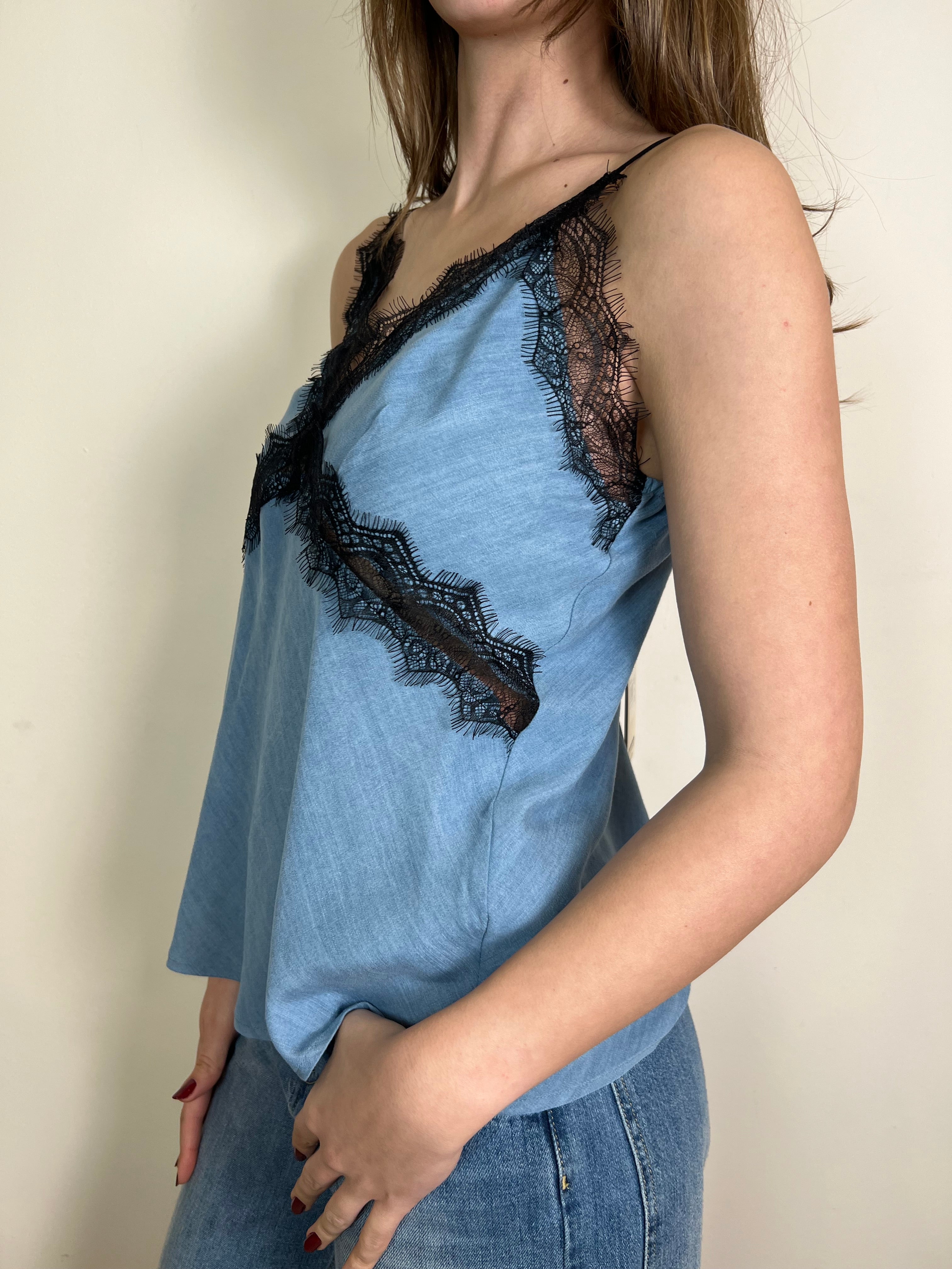Top lingerie denim - Haveone
