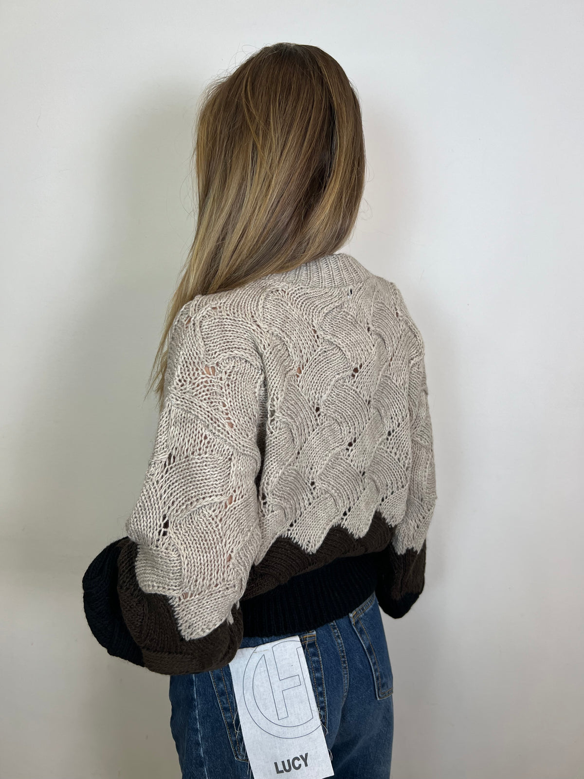 Cardigan bomber tre colori - Haveone