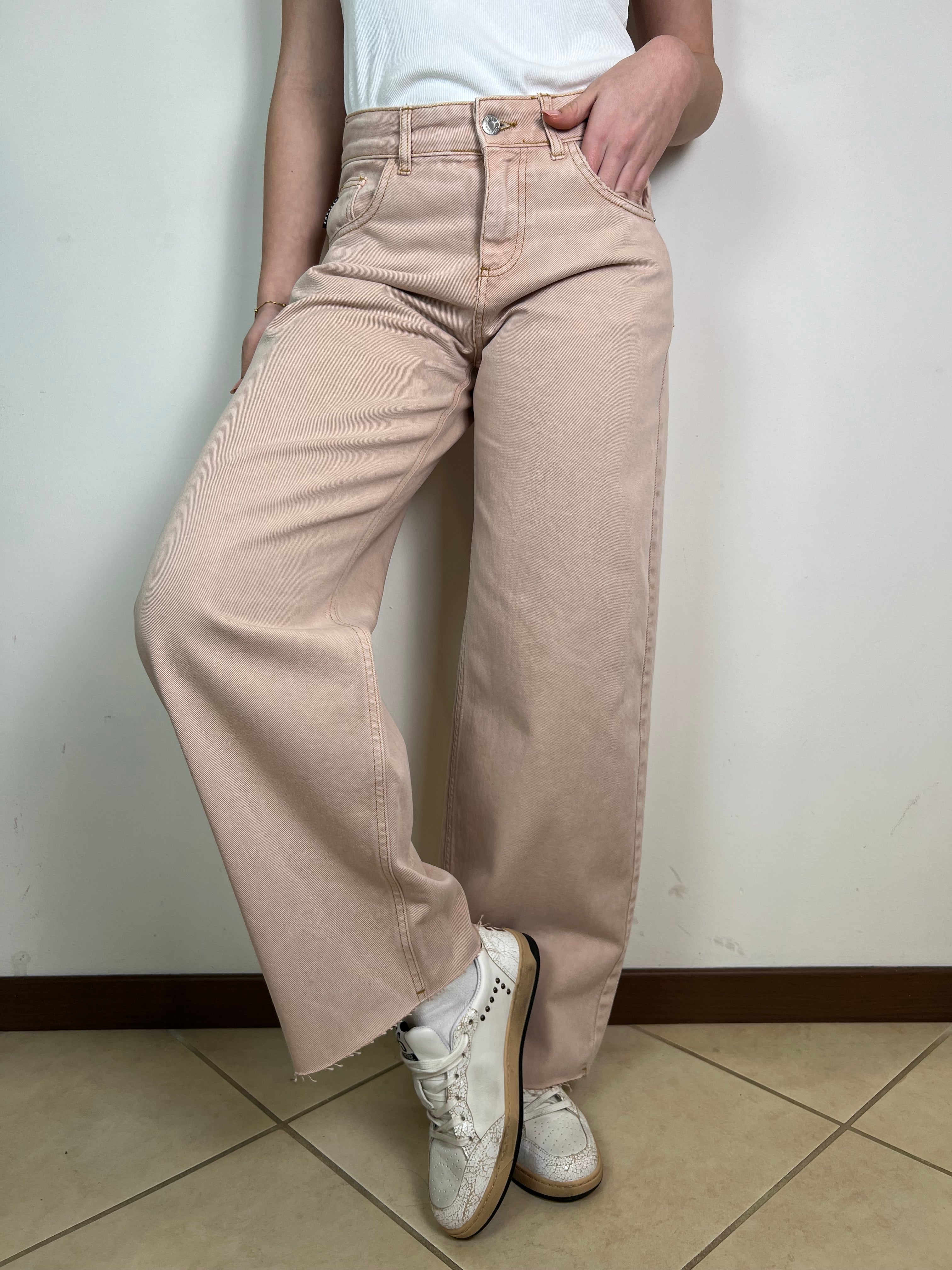 Jeans rosa stone - Haveone