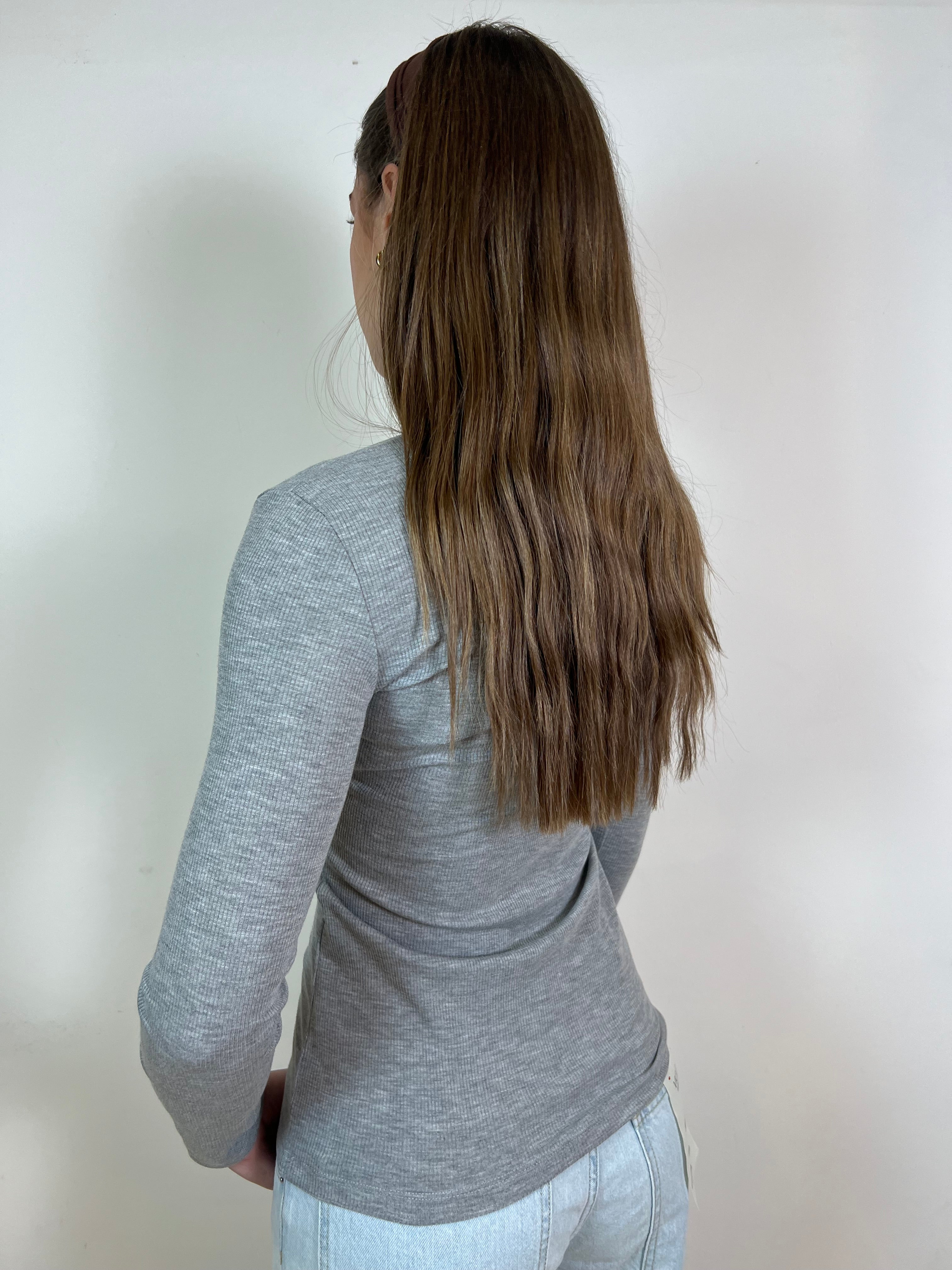 Maglia costina serafino - Vicolo