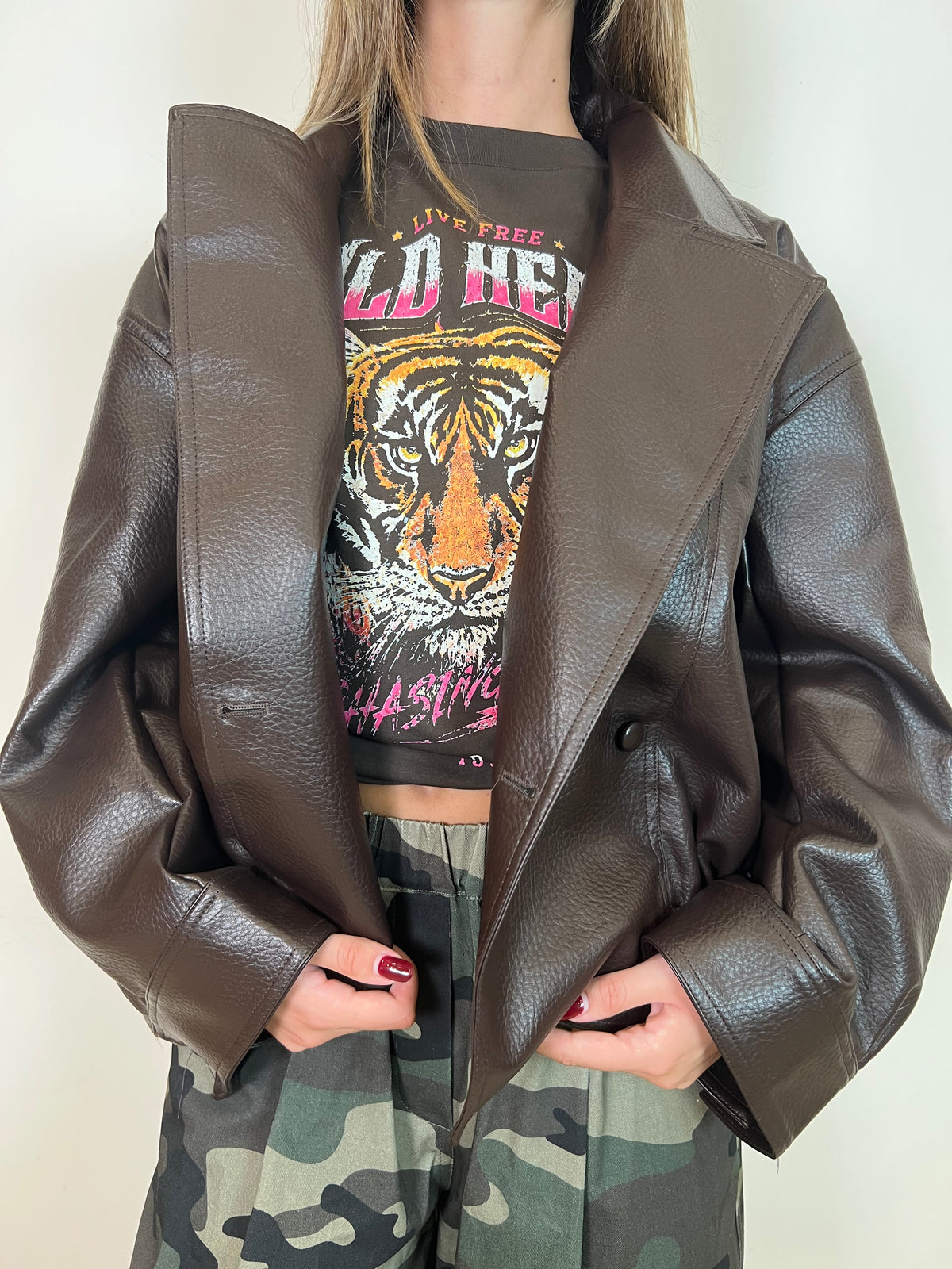 Bomber ecopelle - Vicolo