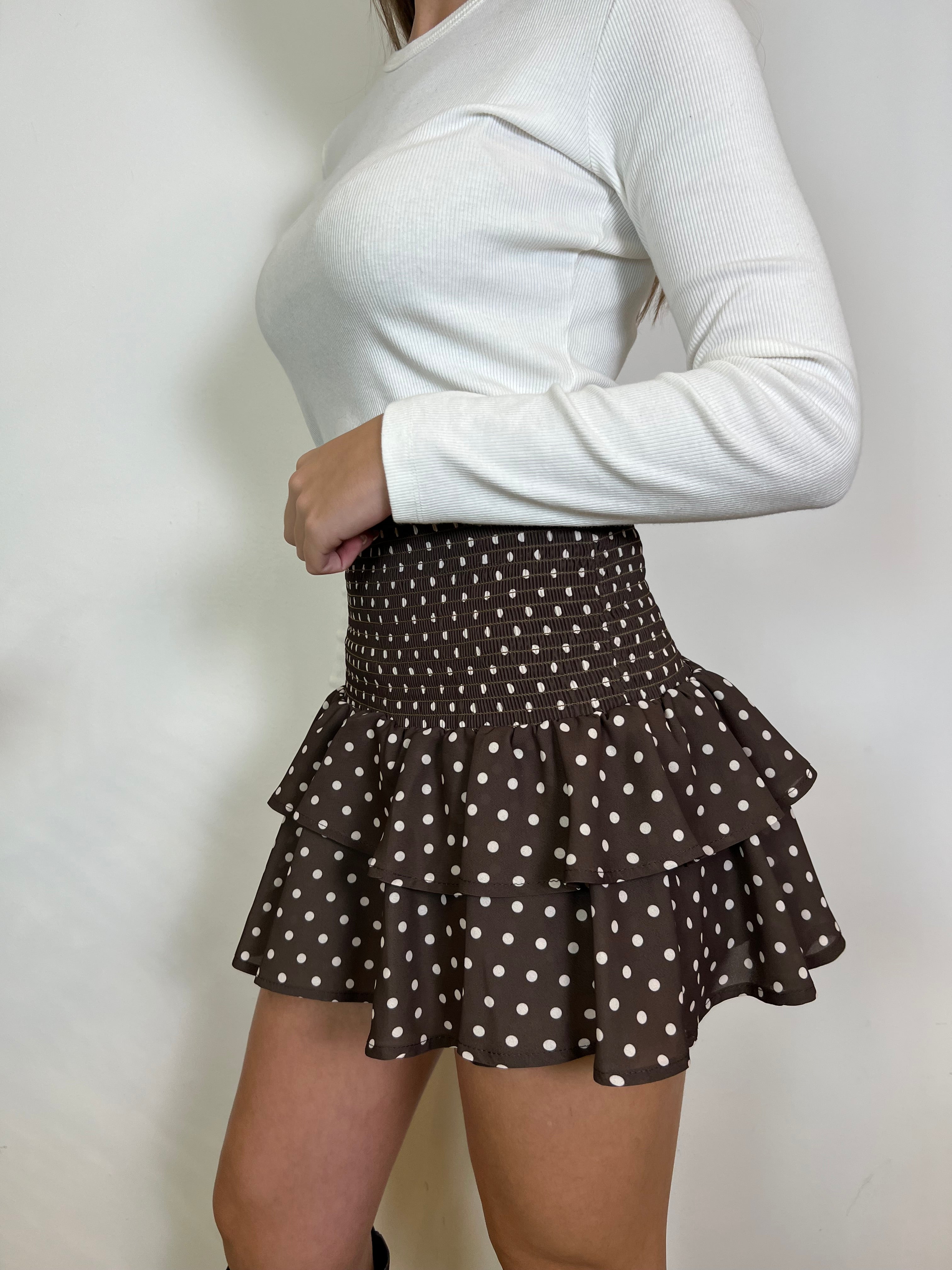 Gonna short balze pois - Vicolo