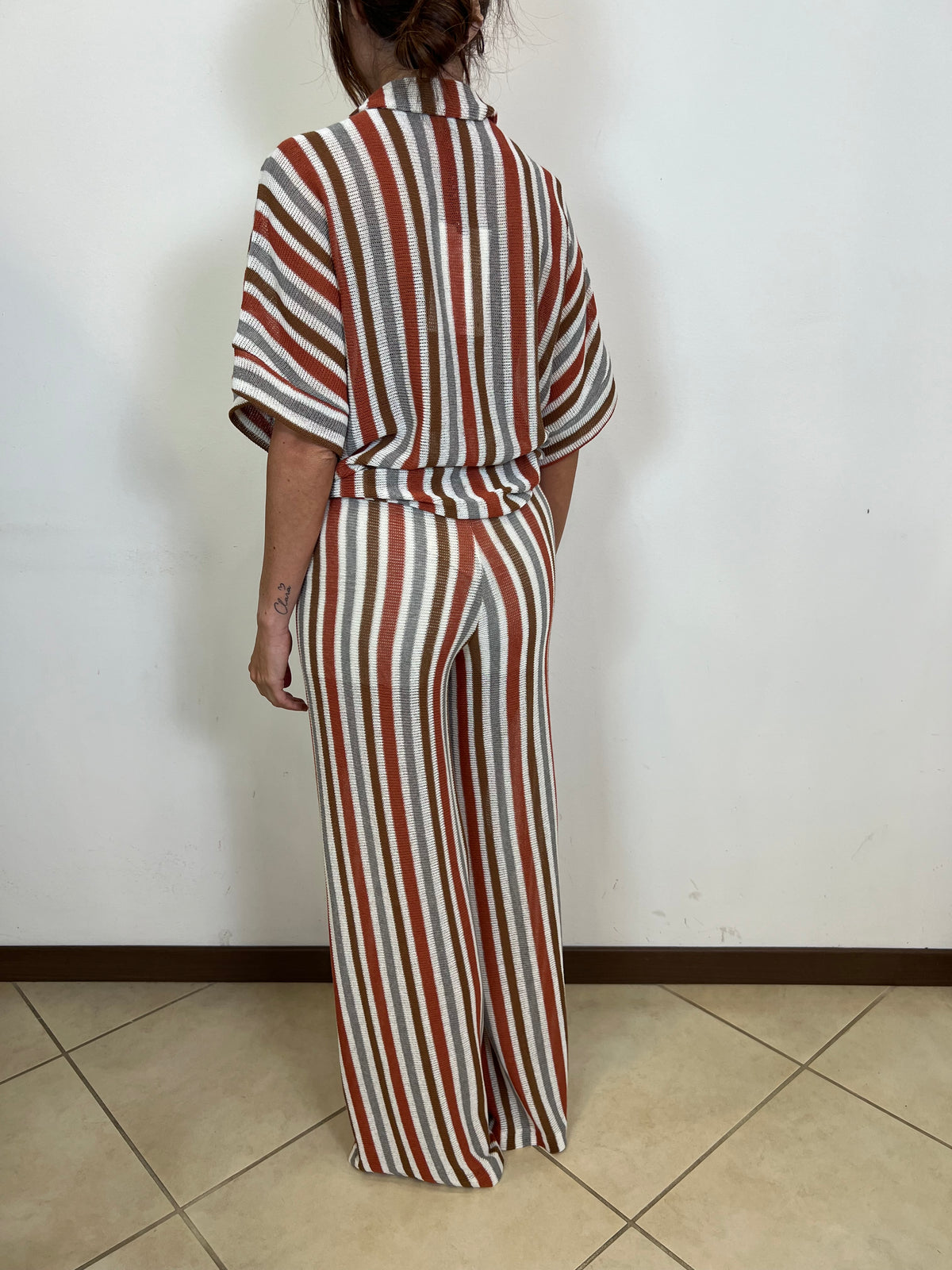 Pantalone righe verticali - Haveone
