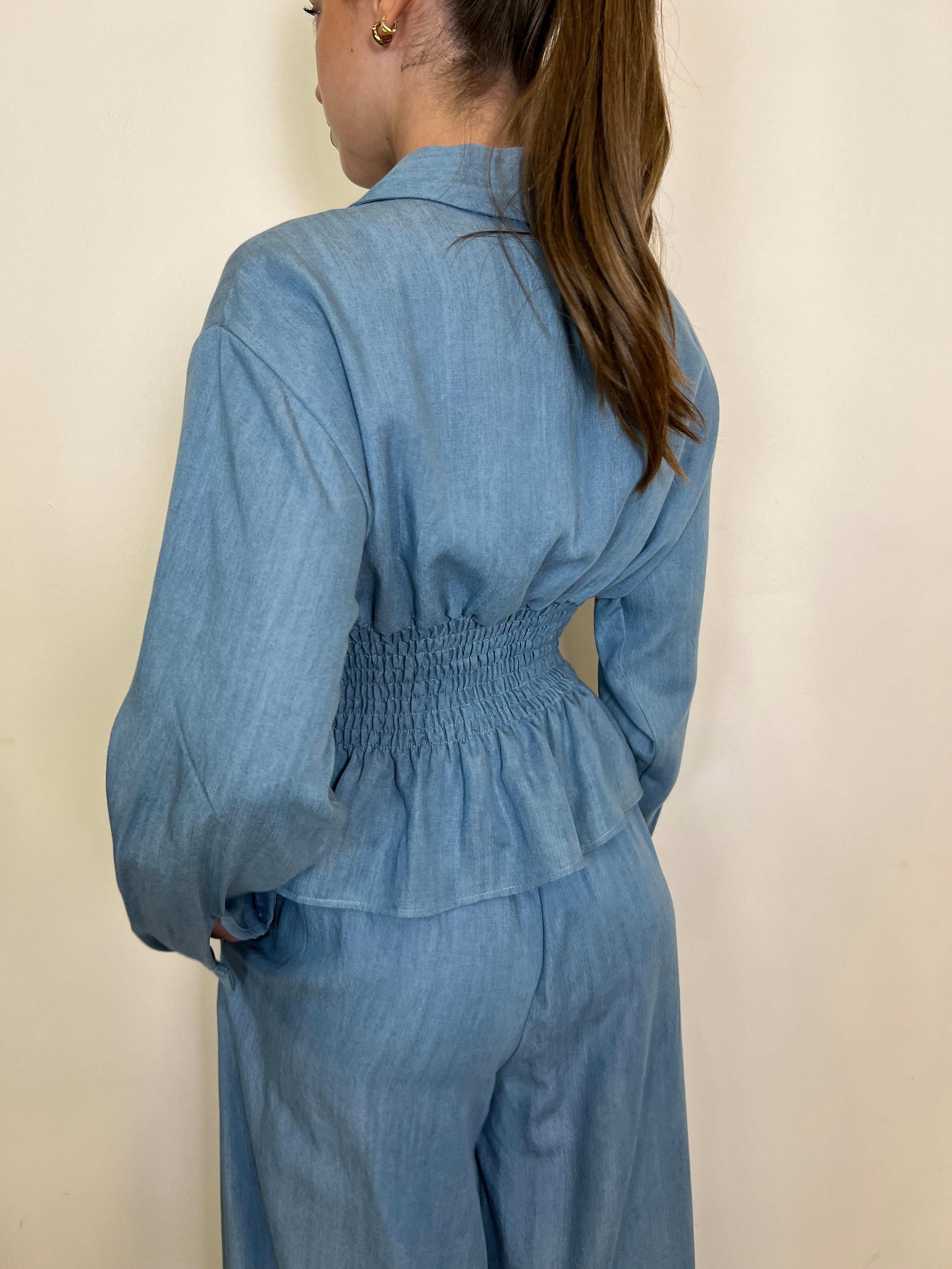 Camicia arriccio chambray - Haveone