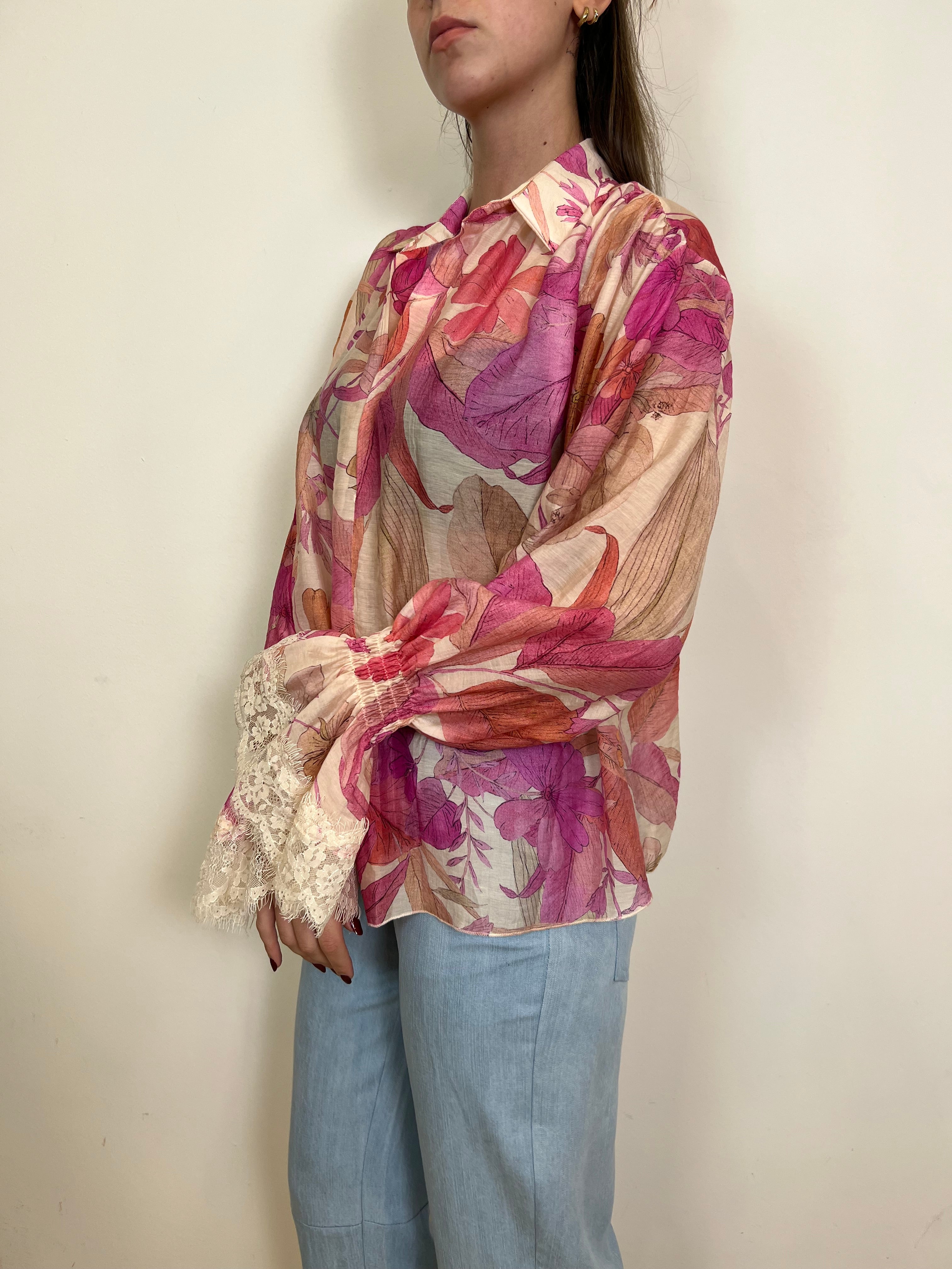 Camicia fantasia floreale - Haveone