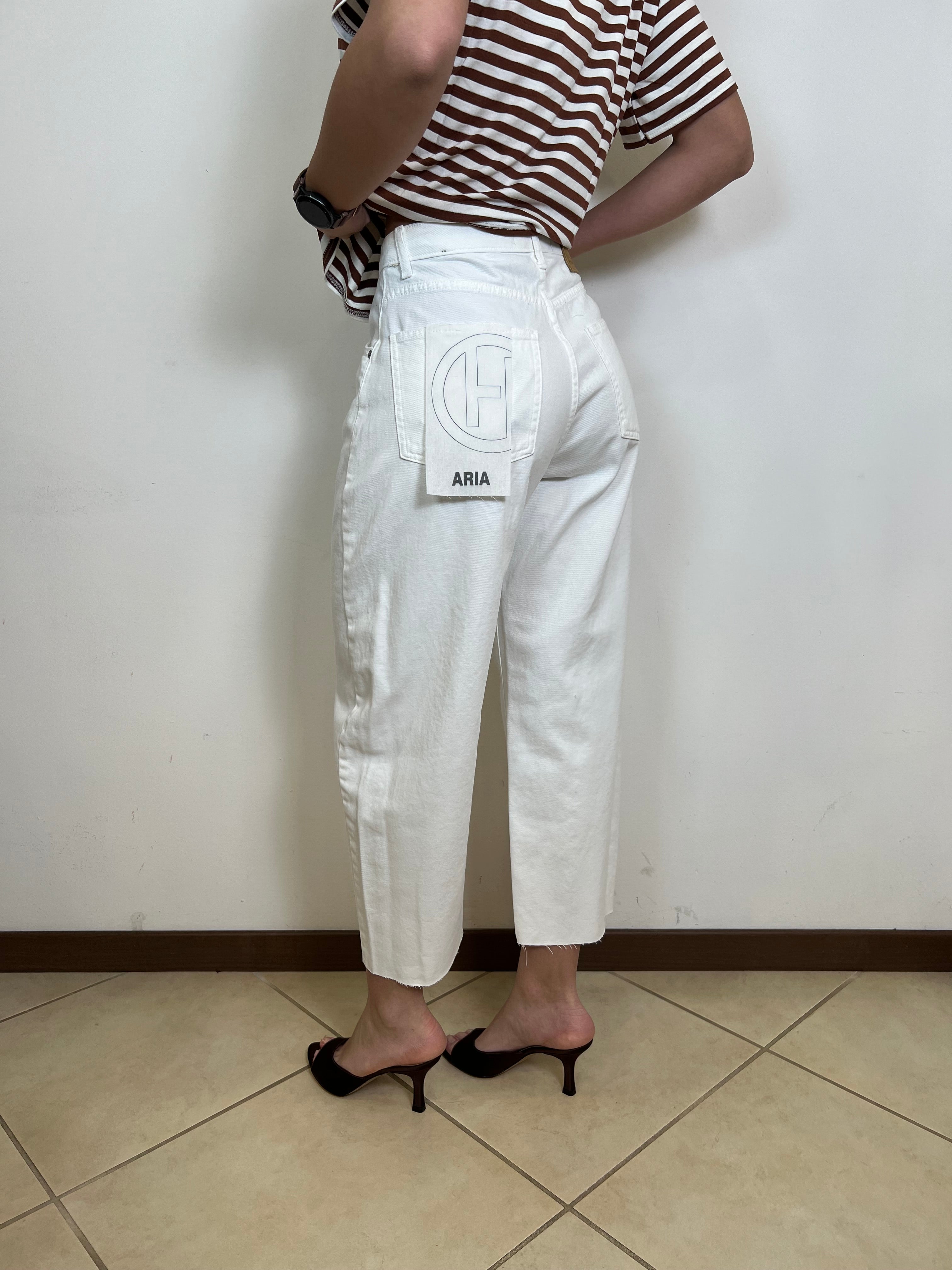 Jeans bianco Aria - Haveone