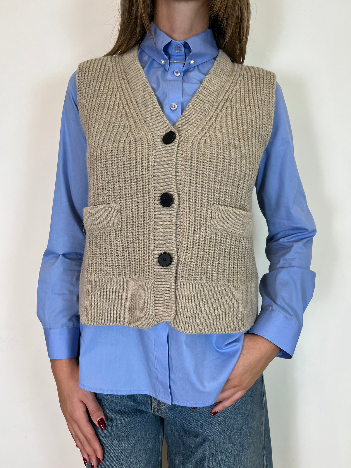 Gilet tre bottoni - Vicolo