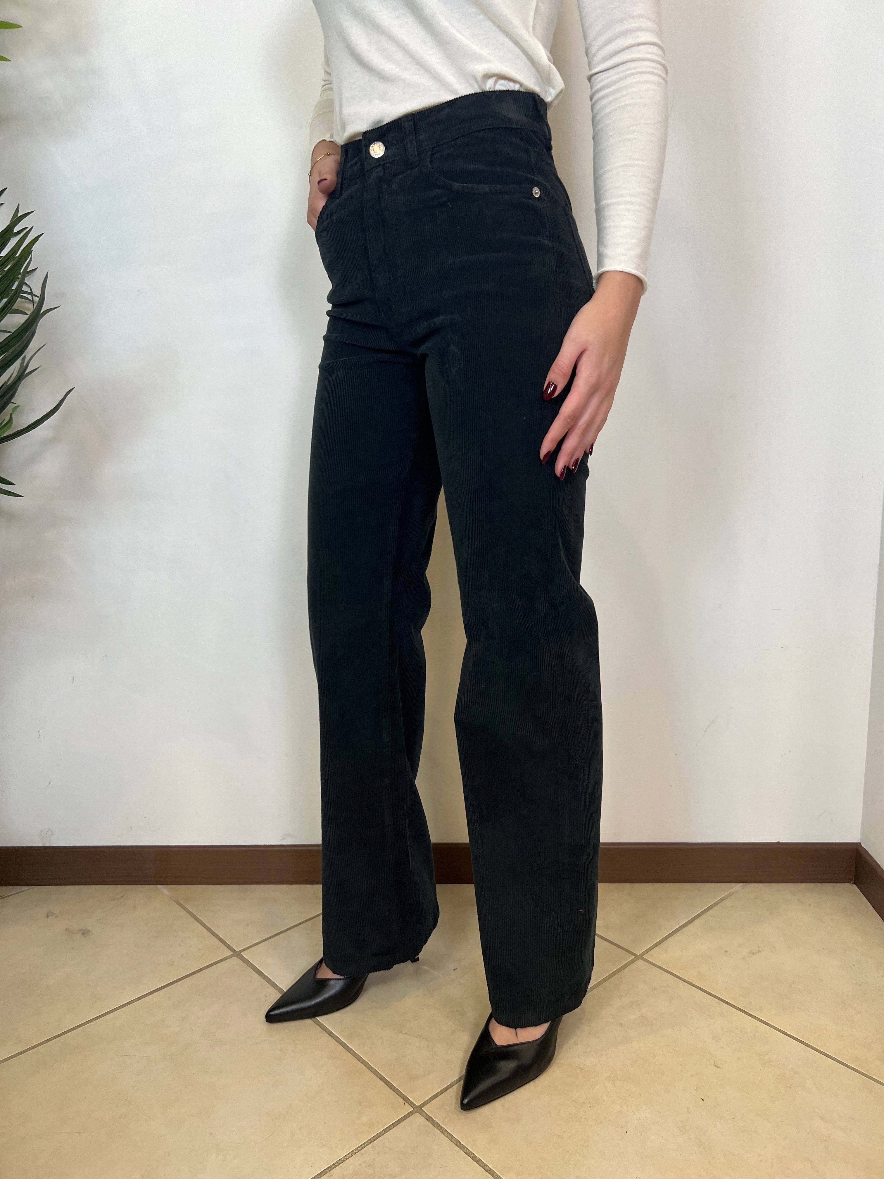 Pantalone London velluto mille righe - Haveone