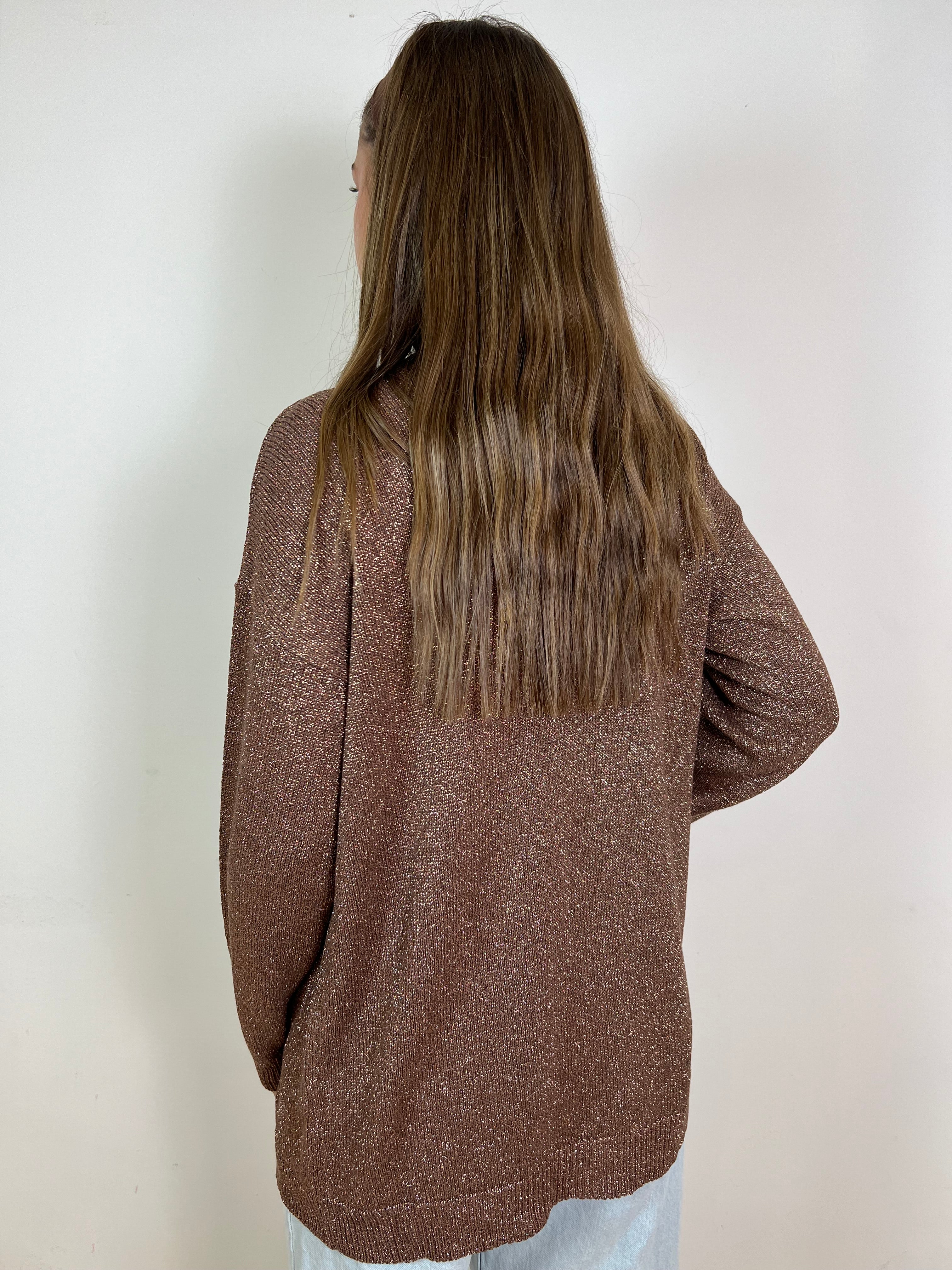 Cardigan lurex - Kontatto