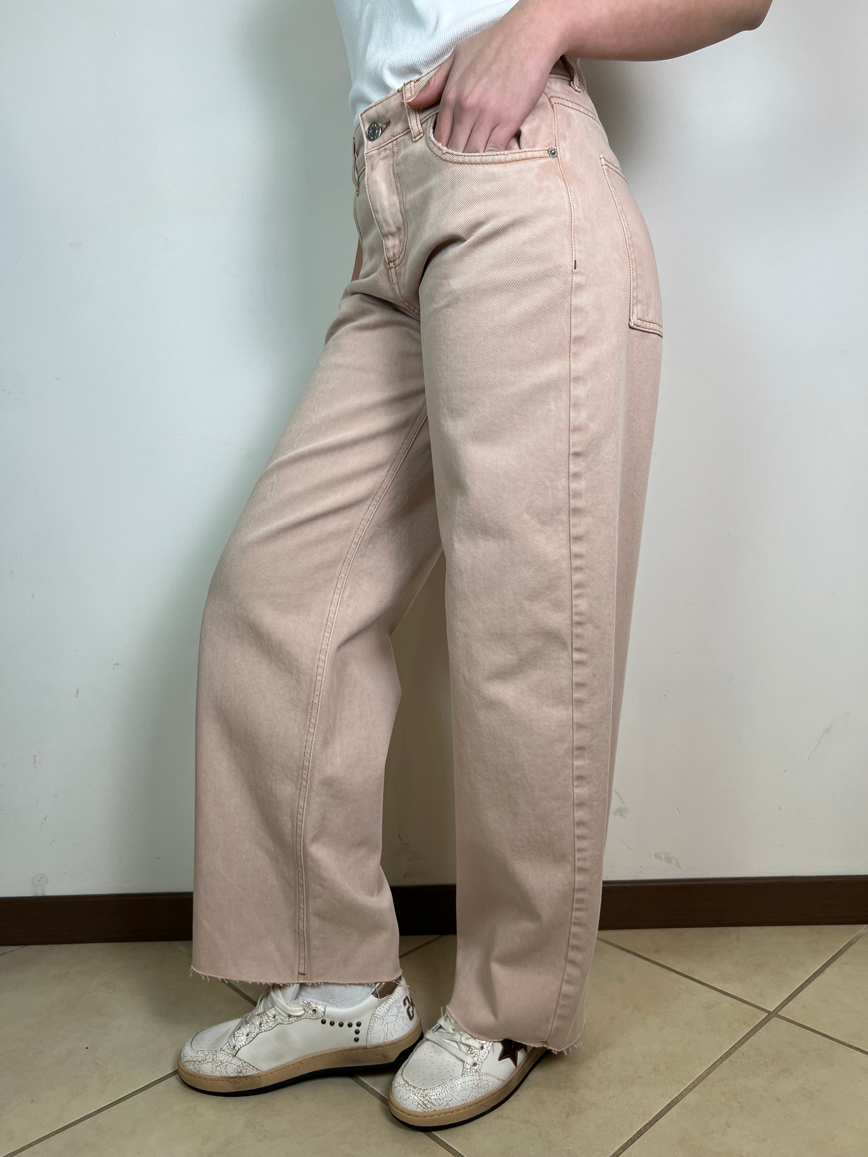 Jeans rosa stone - Haveone