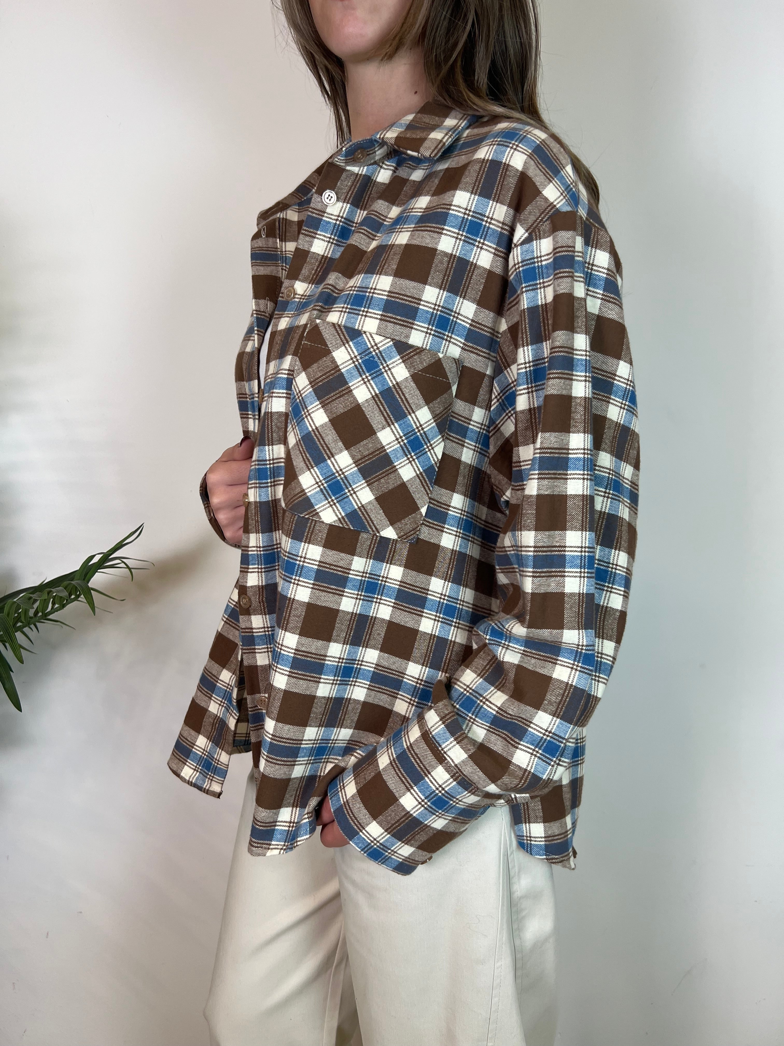 Camicia check in flanella - Haveone