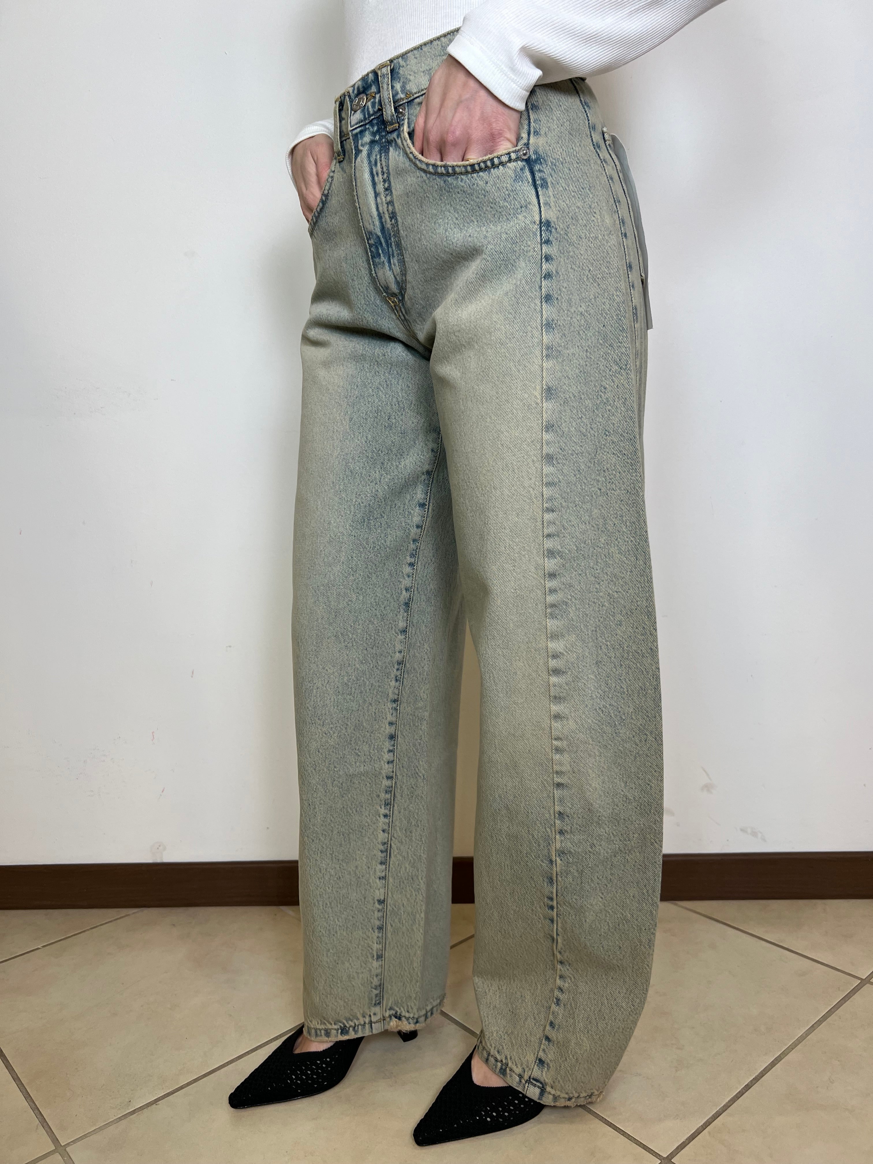 Jeans Lucy sabbiato - Haveone
