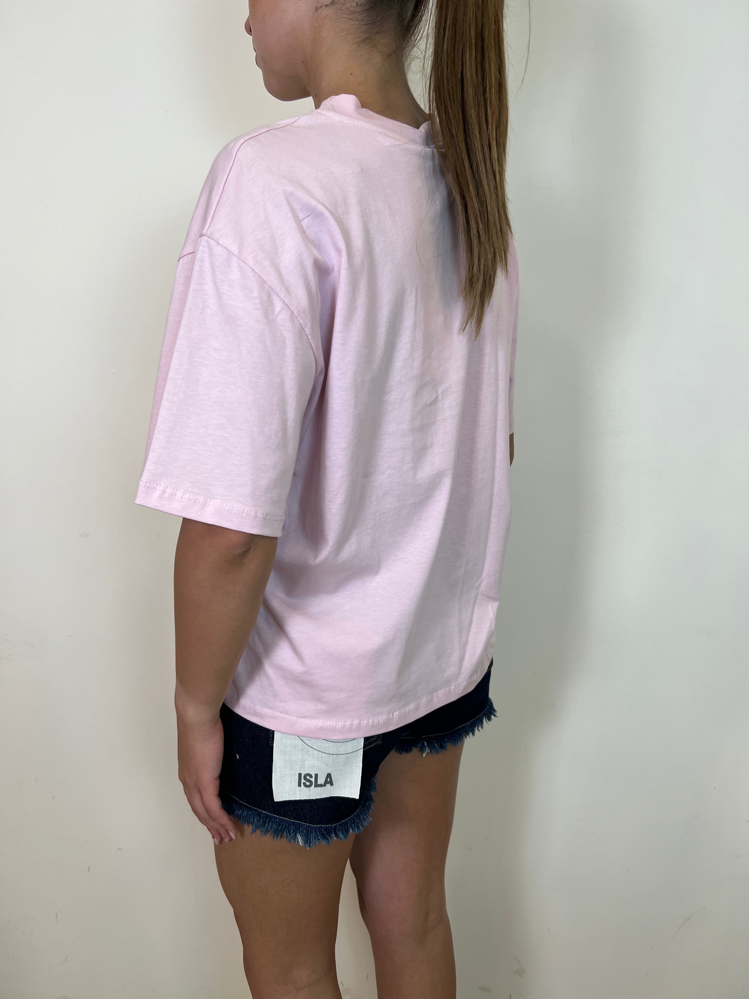 T-shirt taschino paillettes - Tensione In