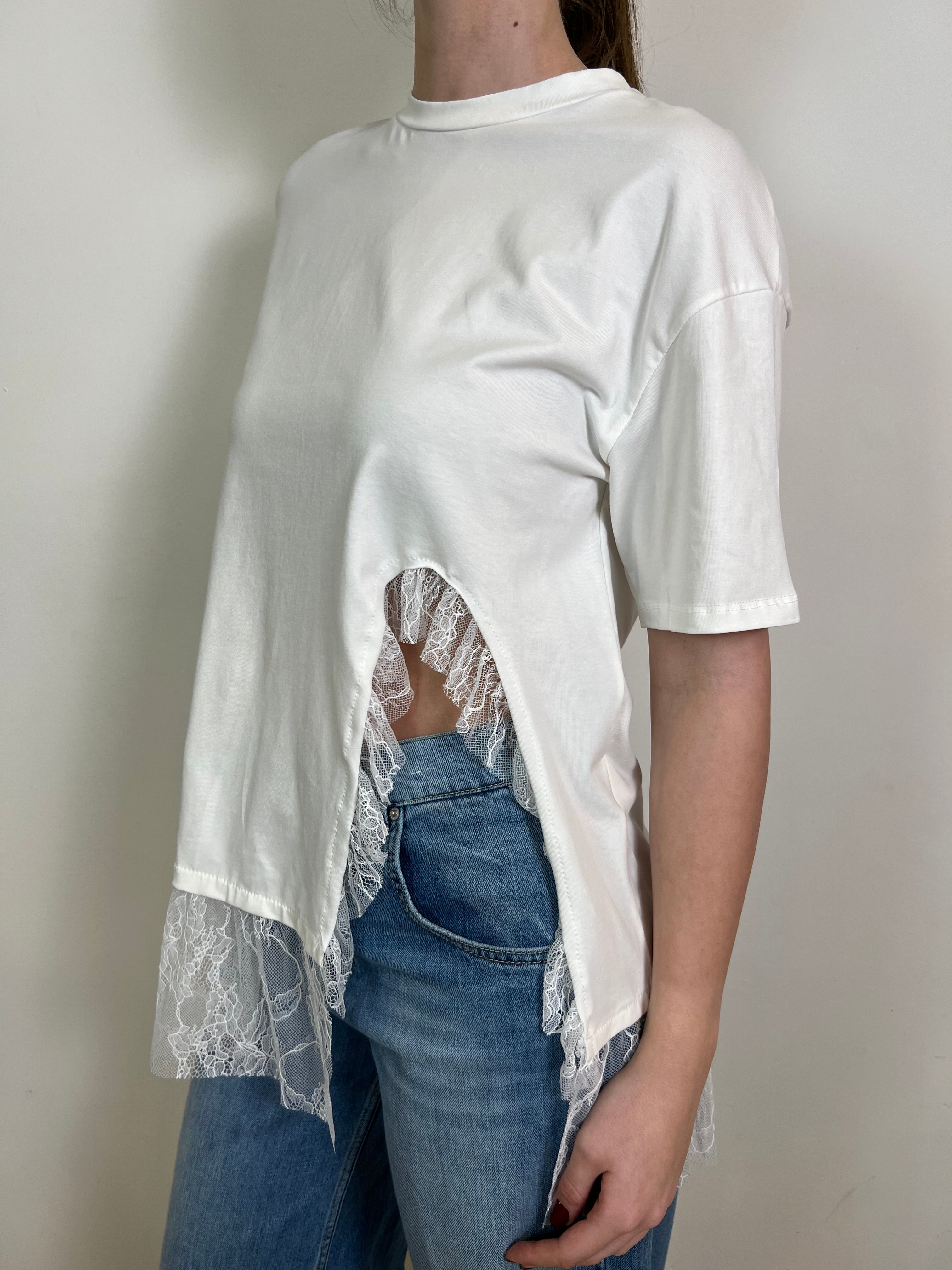 T-shirt spacco pizzo - Haveone