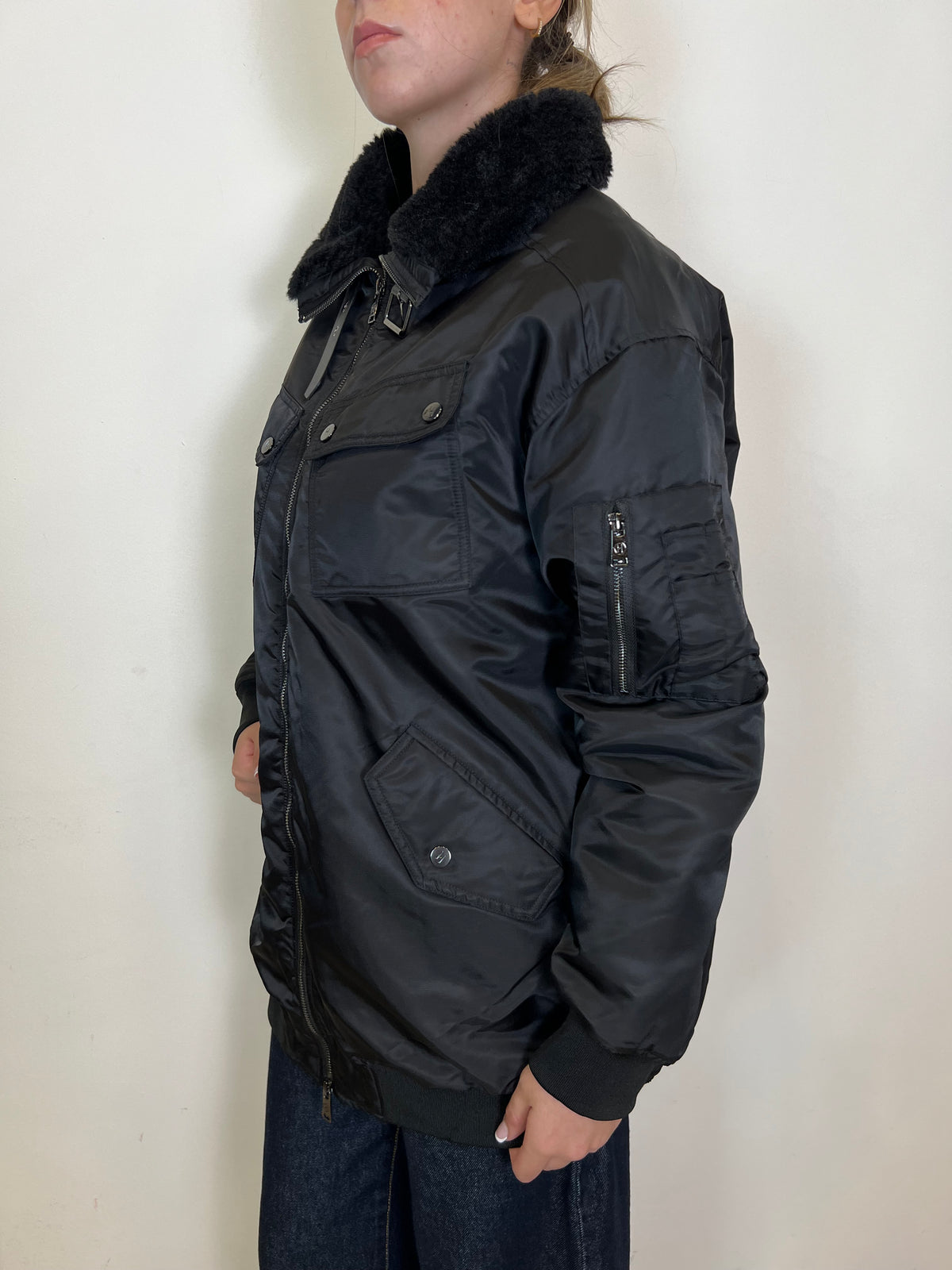 Parka collo pelo - Haveone