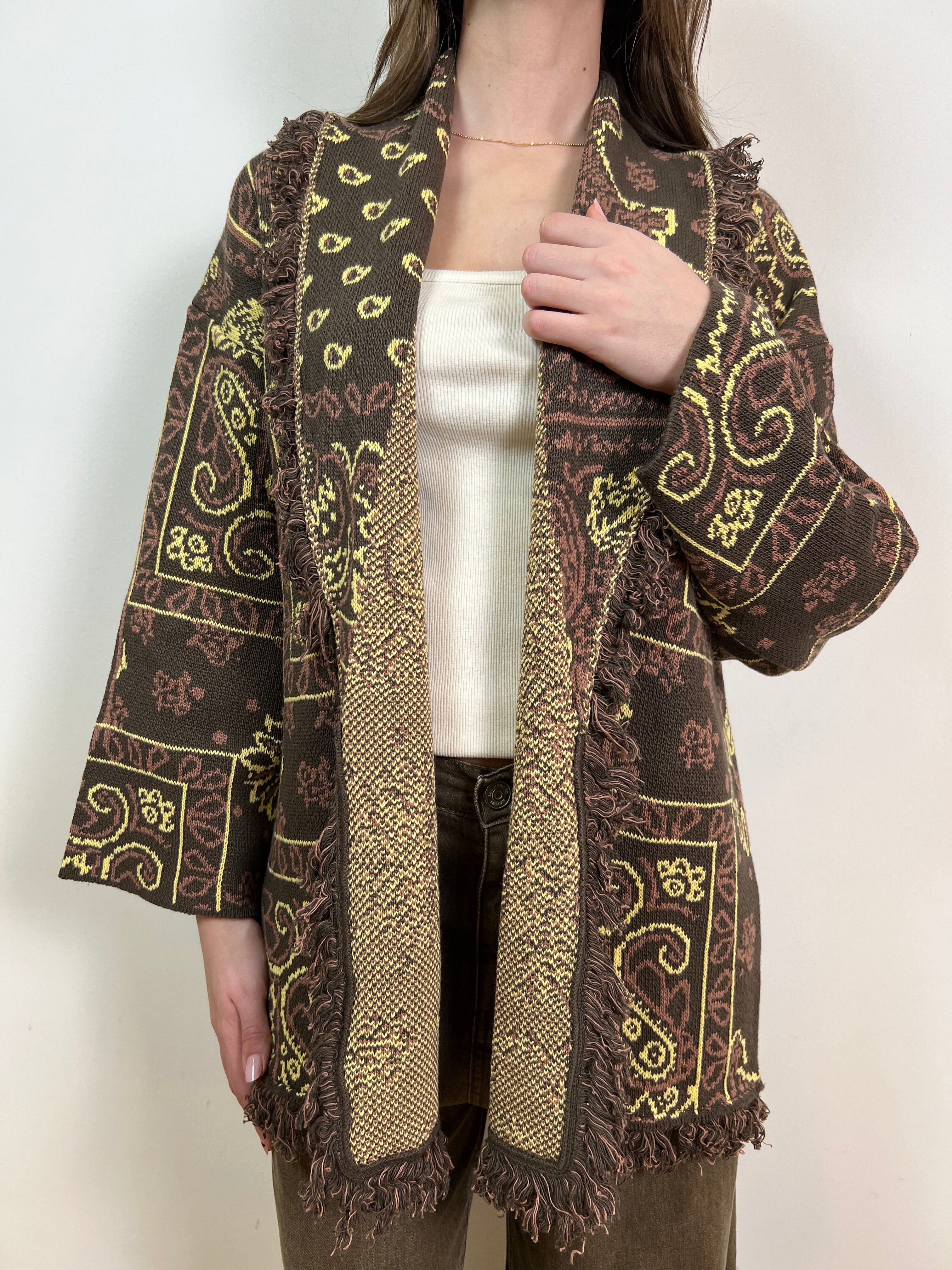 Cardigan bandana - Vicolo