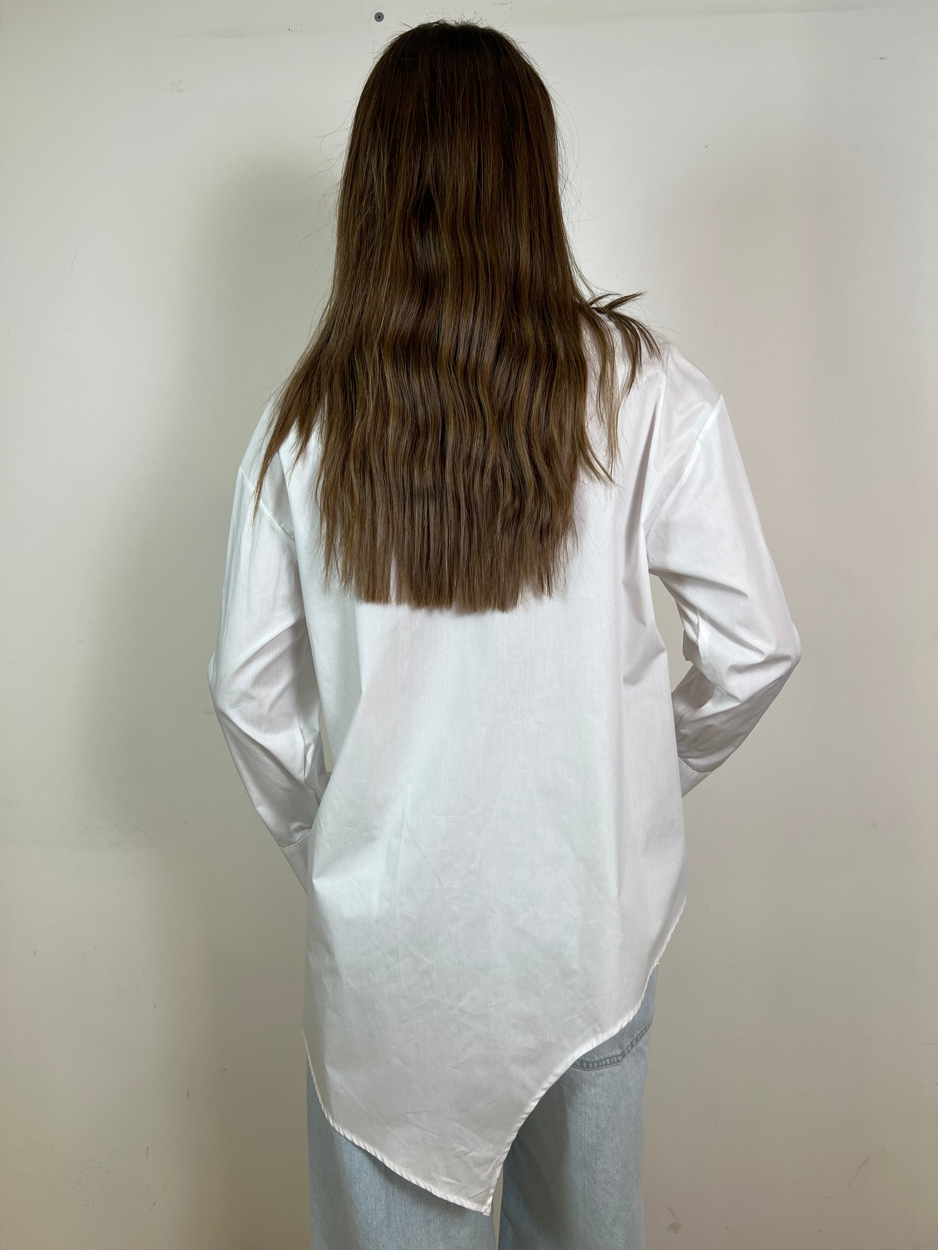 Camicia asimmetrica cravatta - Vicolo