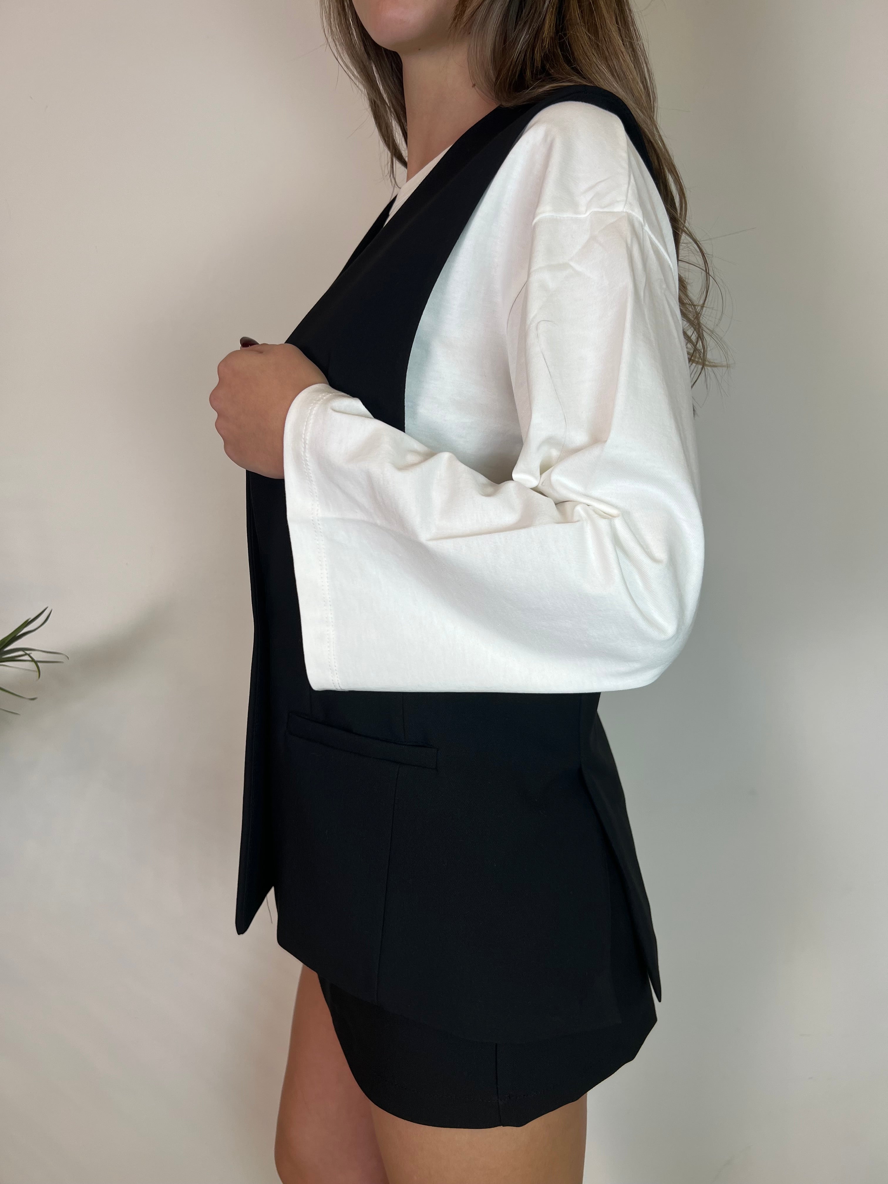 Gilet giro manica ampio - Haveone