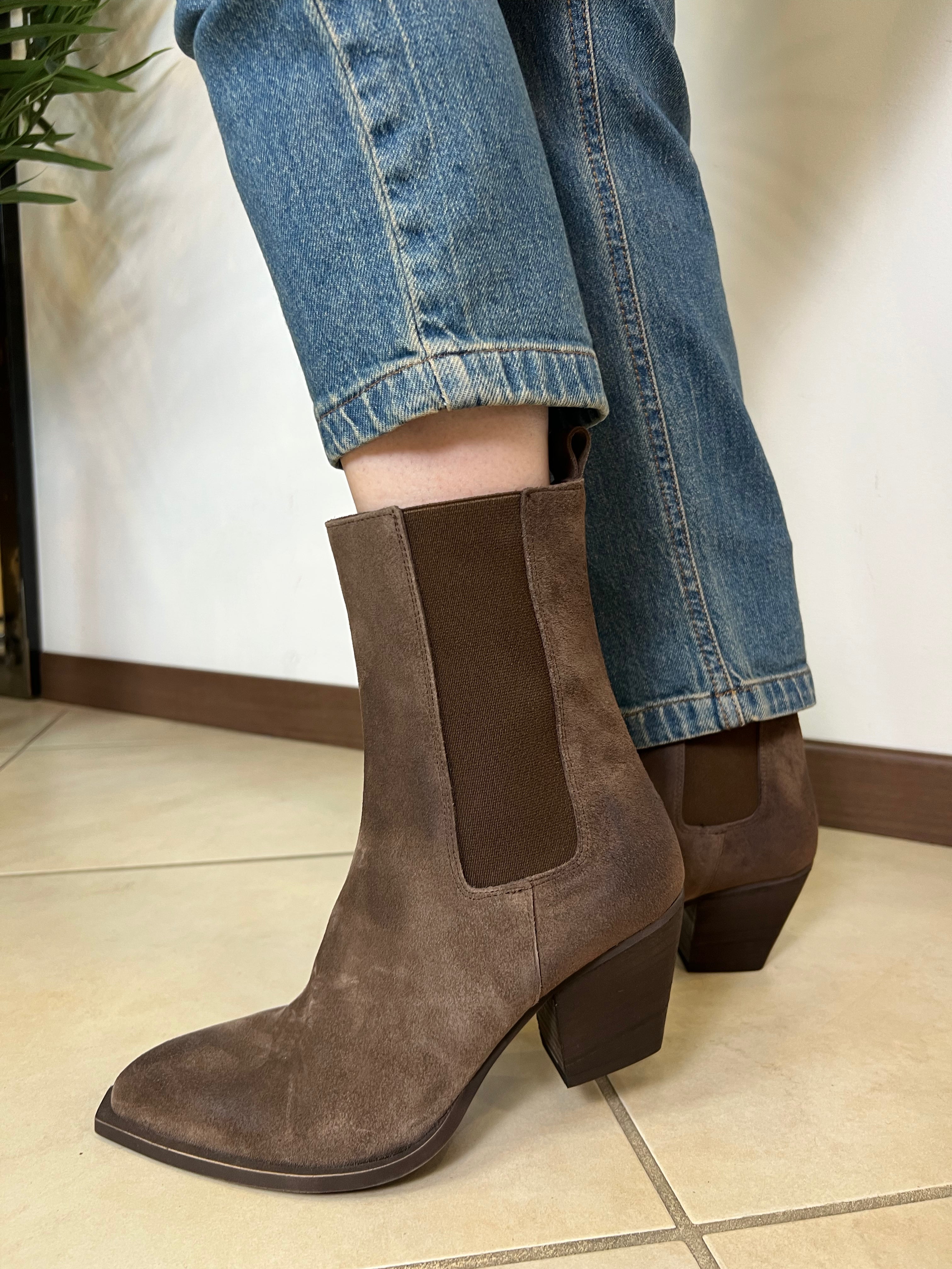 Stivaletto Chelsea in crosta - Ovyè