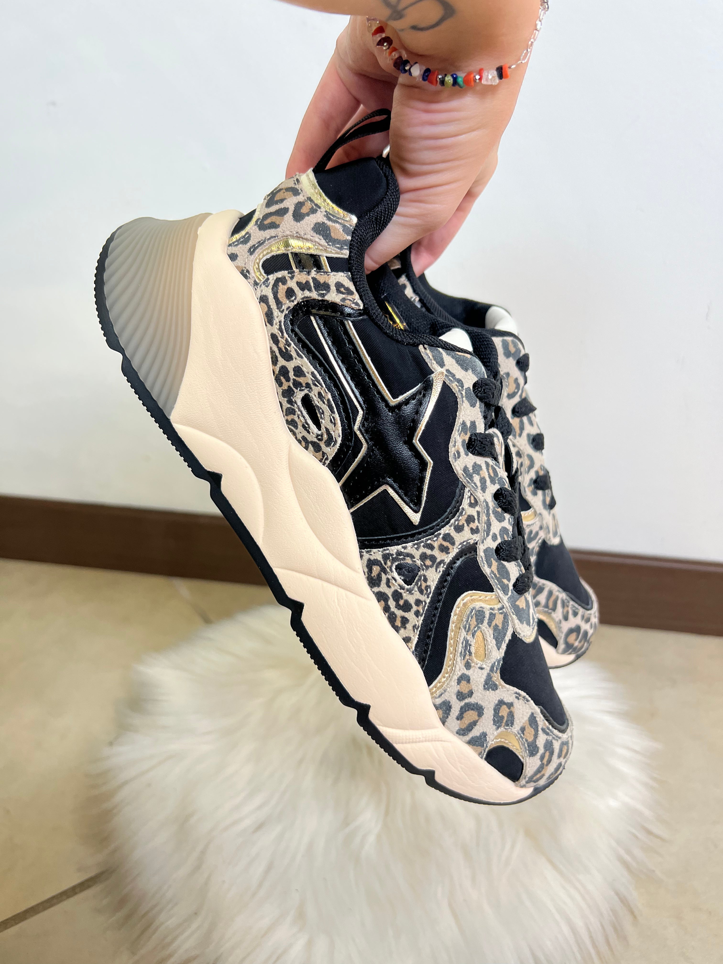 Sneaker Sarah Animalier - W6yz