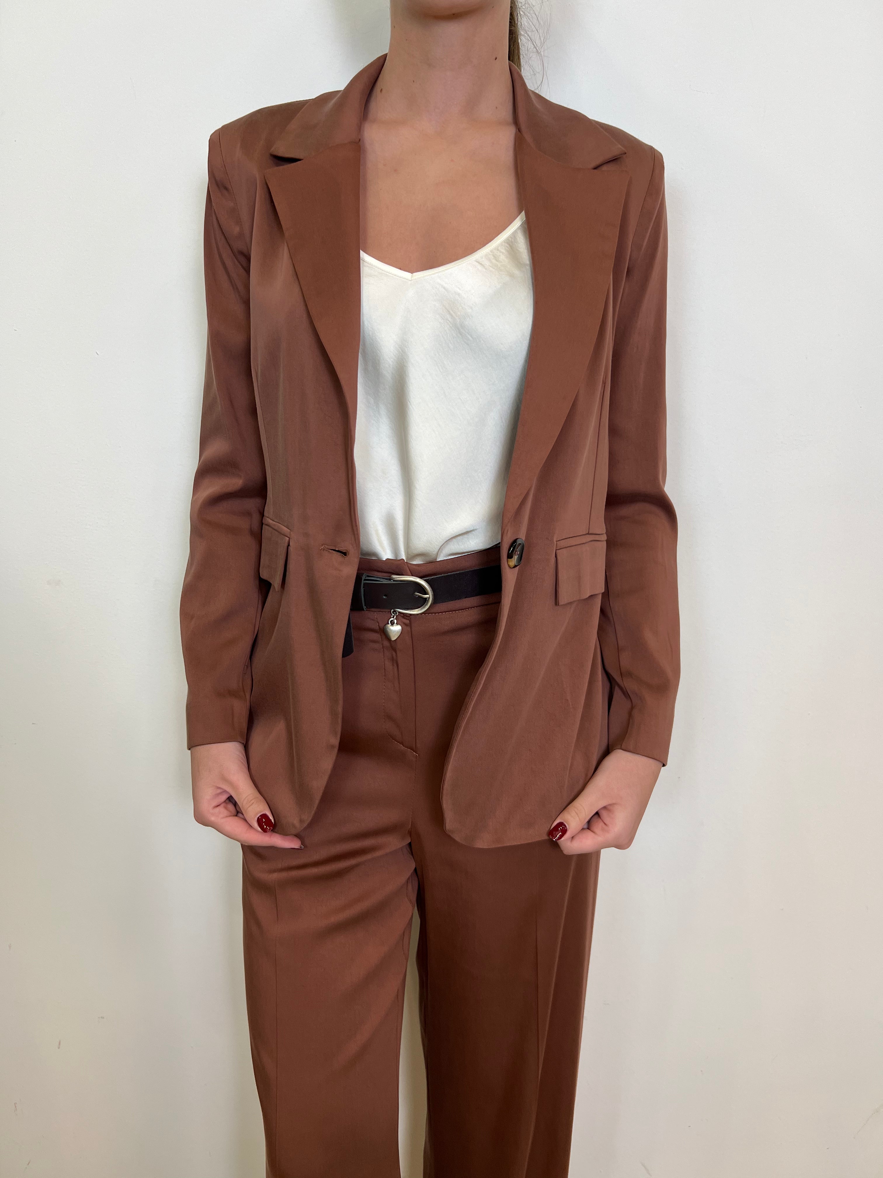 Giacca tencel slim - Haveone