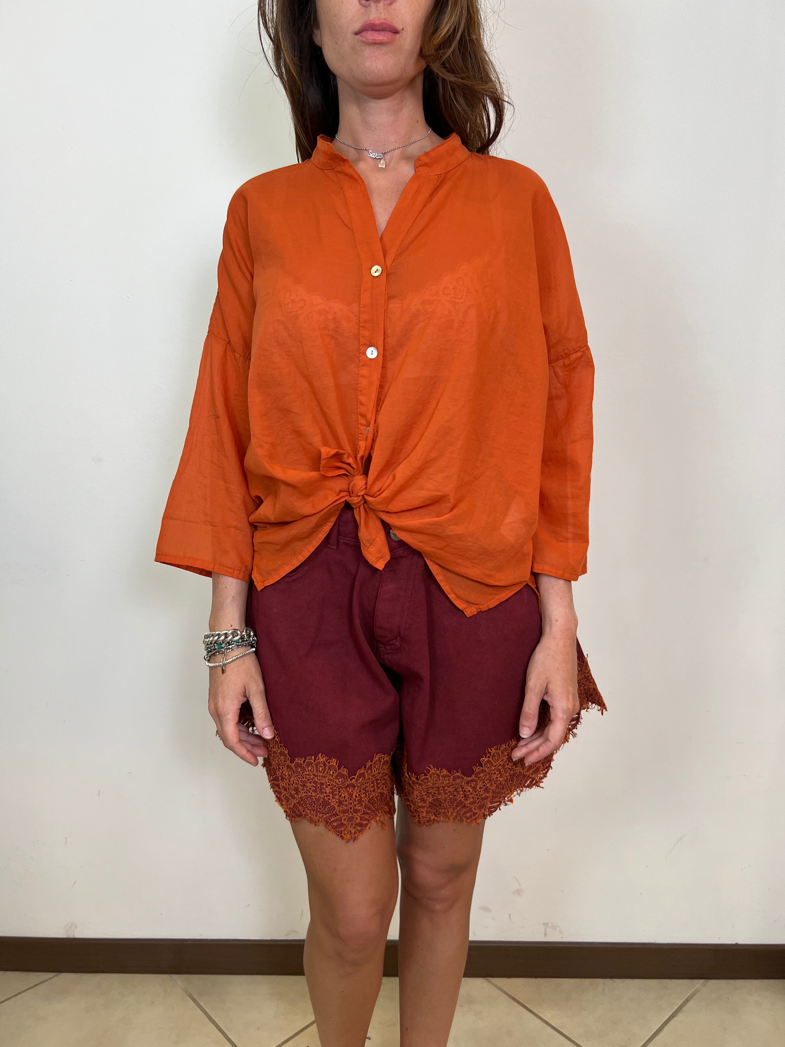 Camicia mussola colorata - Haveone
